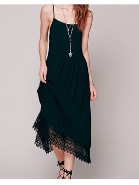 Intimately Free People Easy Breezy Crochet Slip Dress, size M